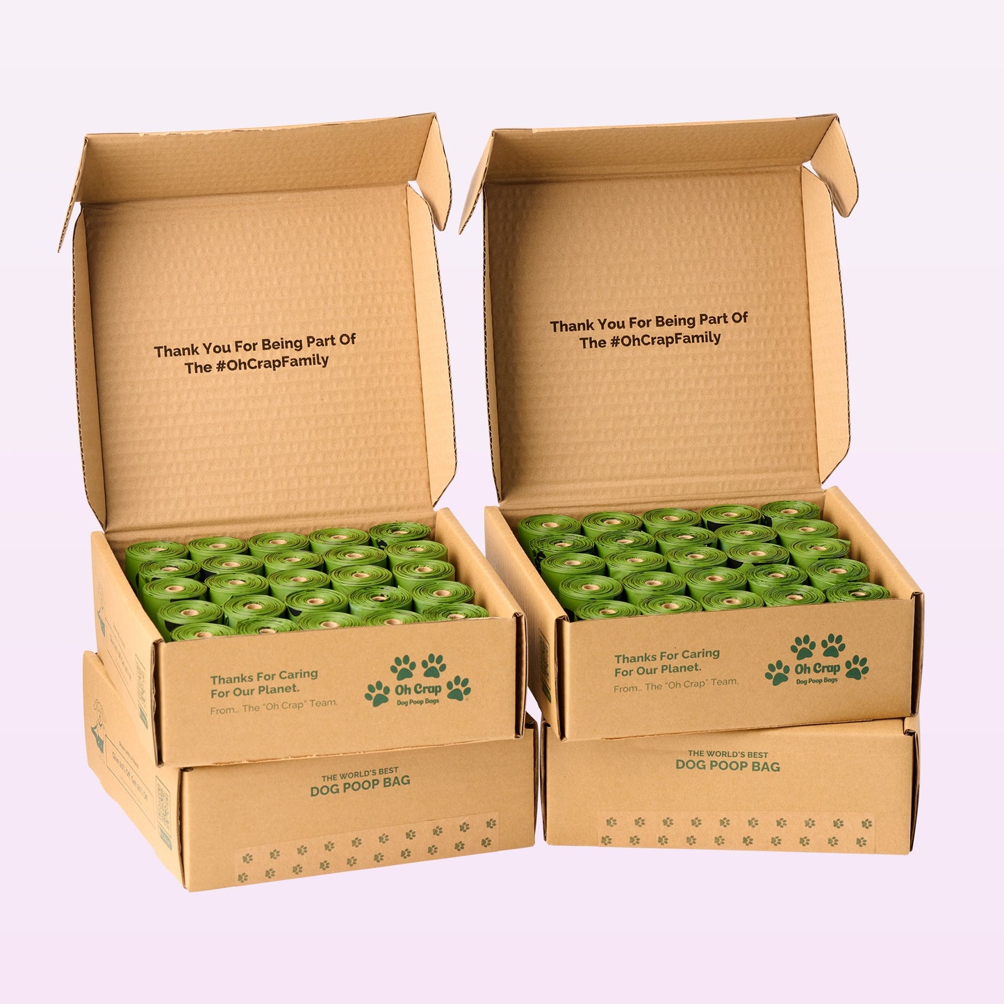 Oh Crap Compostable Dog Poop Bags