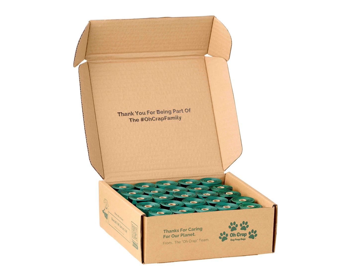 Oh Crap Compostable Dog Poop Bags - AMDI Limited Edition - Out of Stock