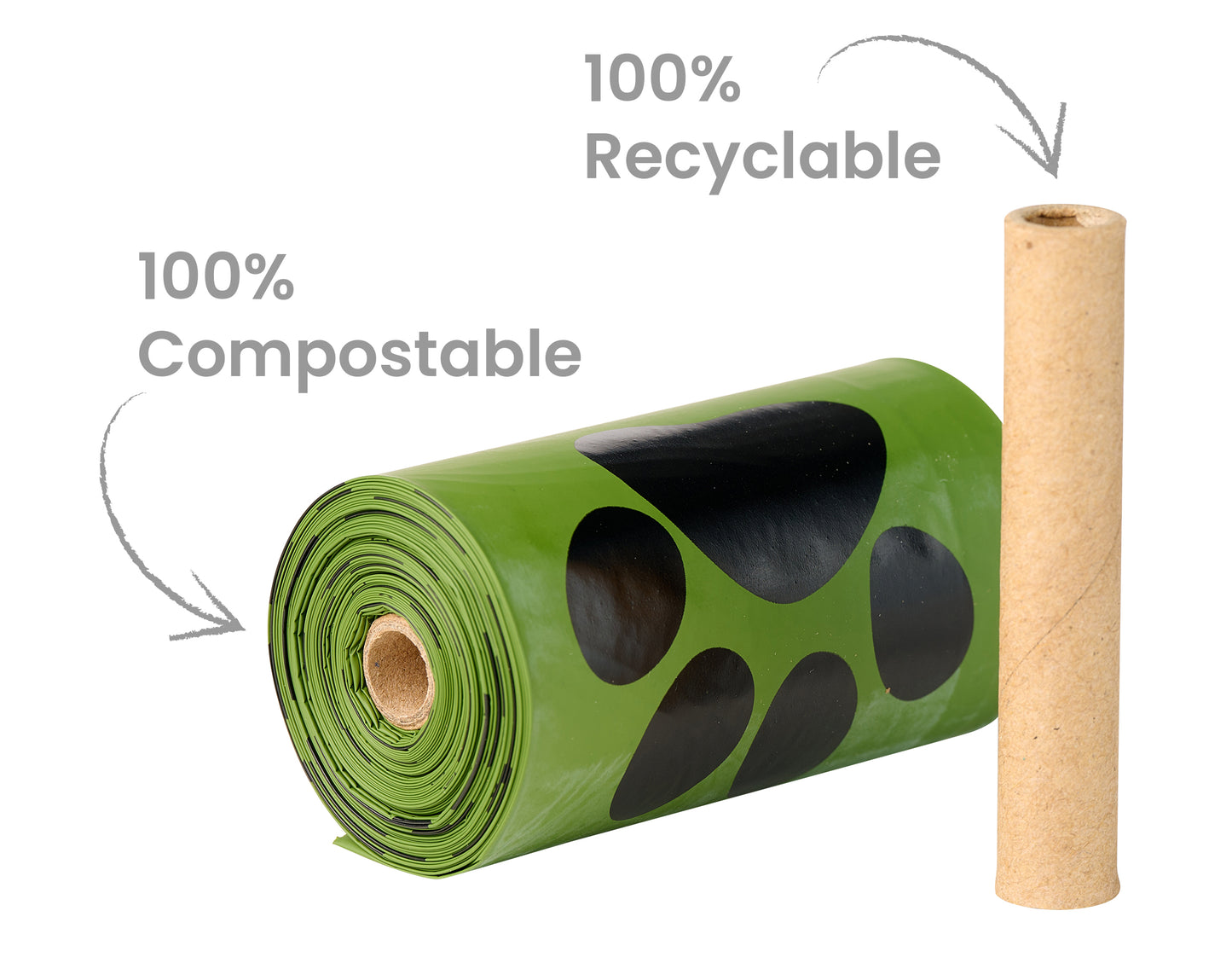 Oh Crap Compostable Dog Poop Bags & Dog Poop Bag Holder